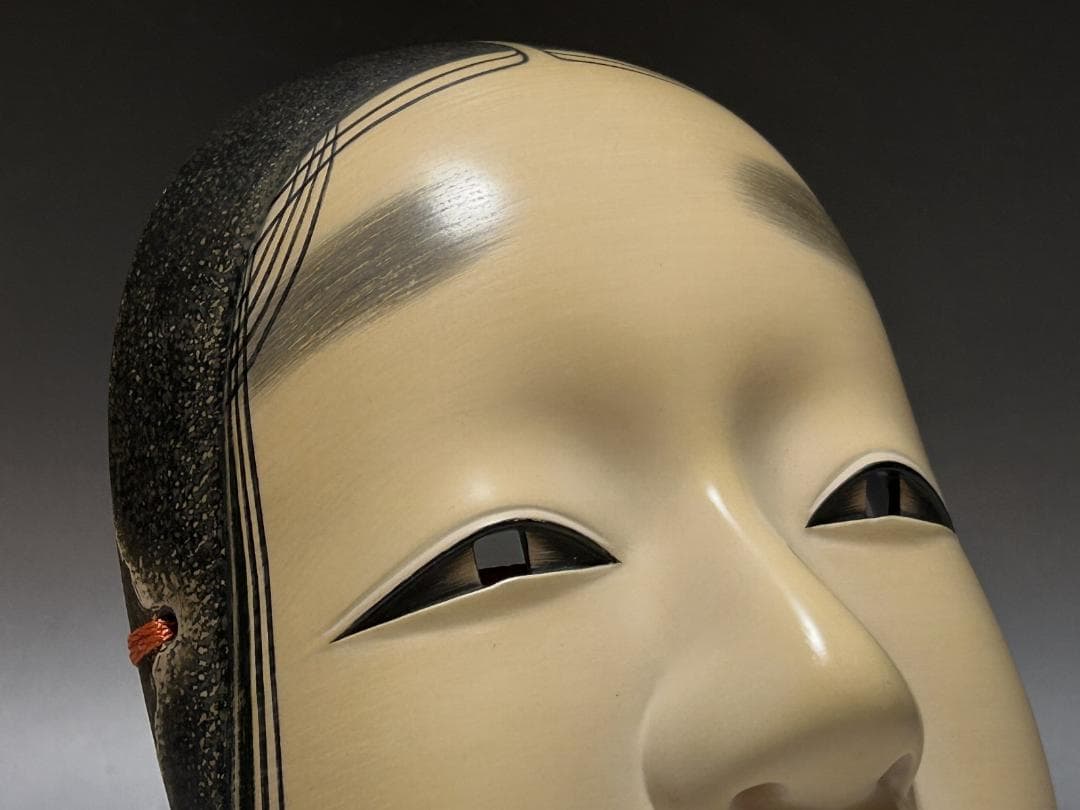 能面 小面　匠　国宝模写　若女 孫次郎　ビンテージ