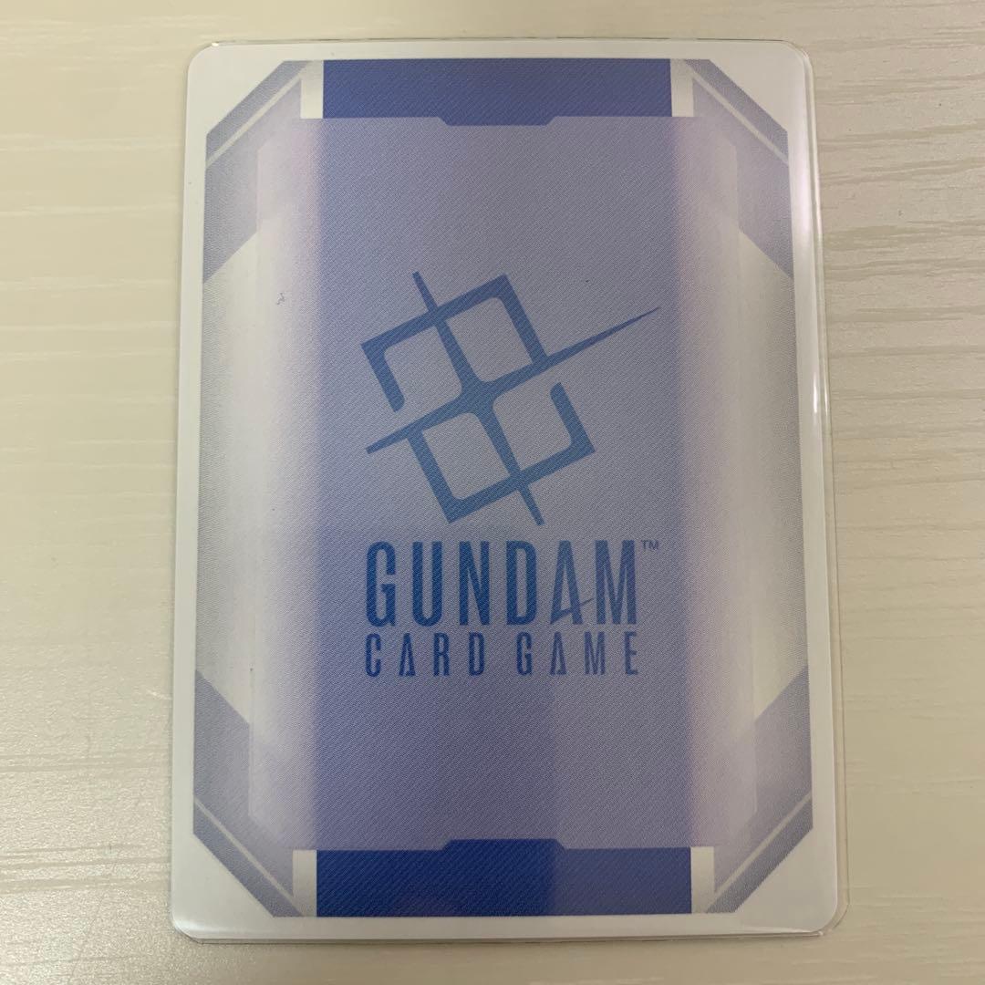 匿名配送料込み　ガンダムカードゲーム　ウイングガンダム　LR+ パラレル　β版