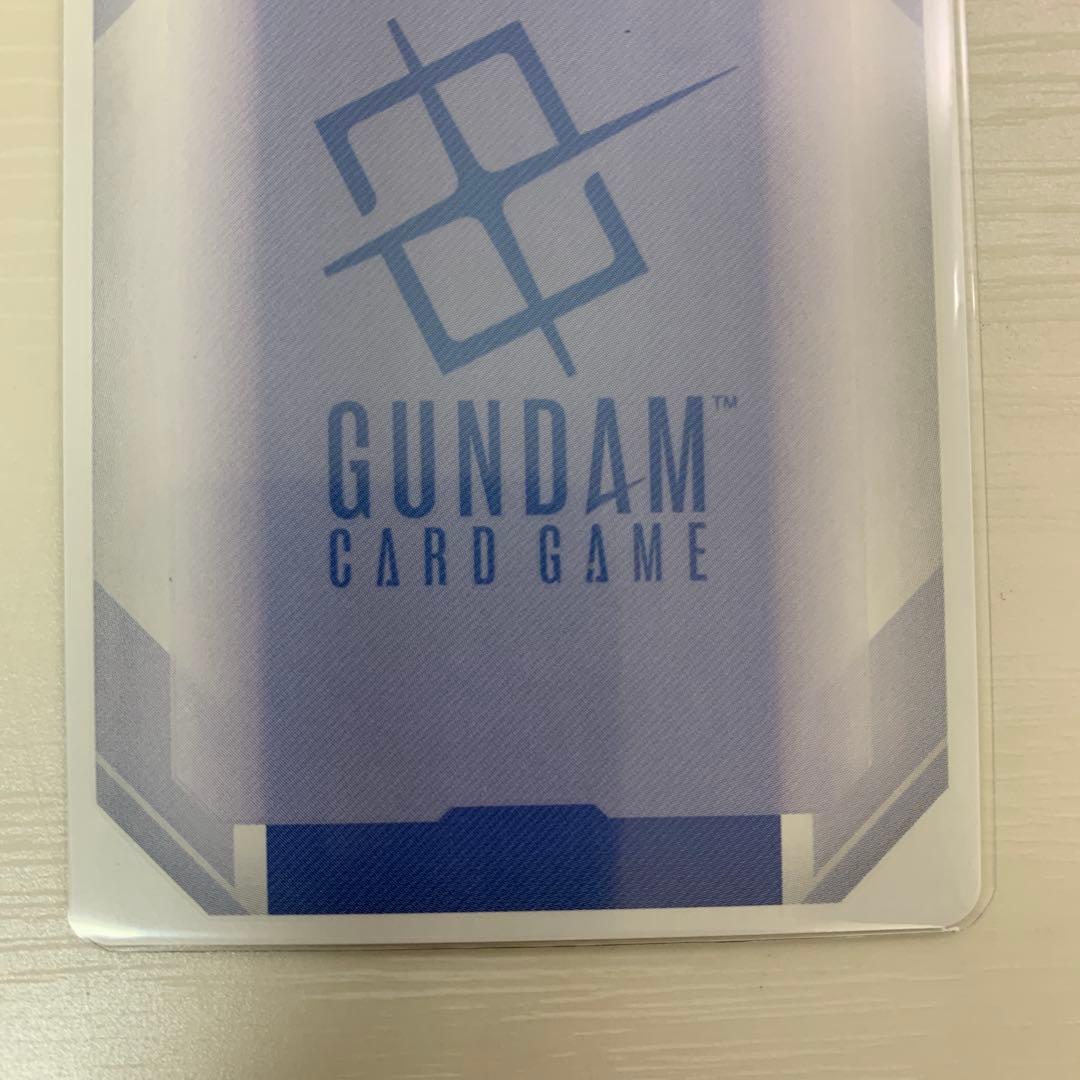 匿名配送料込み　ガンダムカードゲーム　ウイングガンダム　LR+ パラレル　β版
