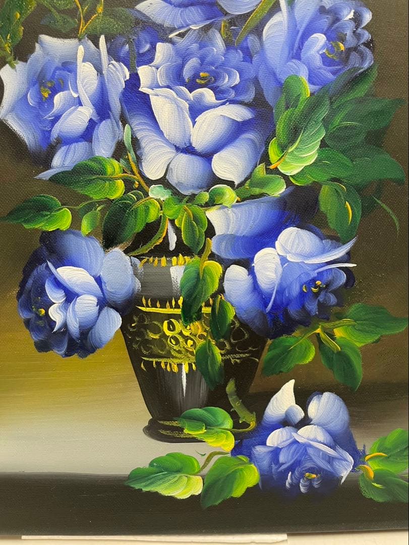 田代恵美 ( 油絵 F6 ) 表面 ガラス使用