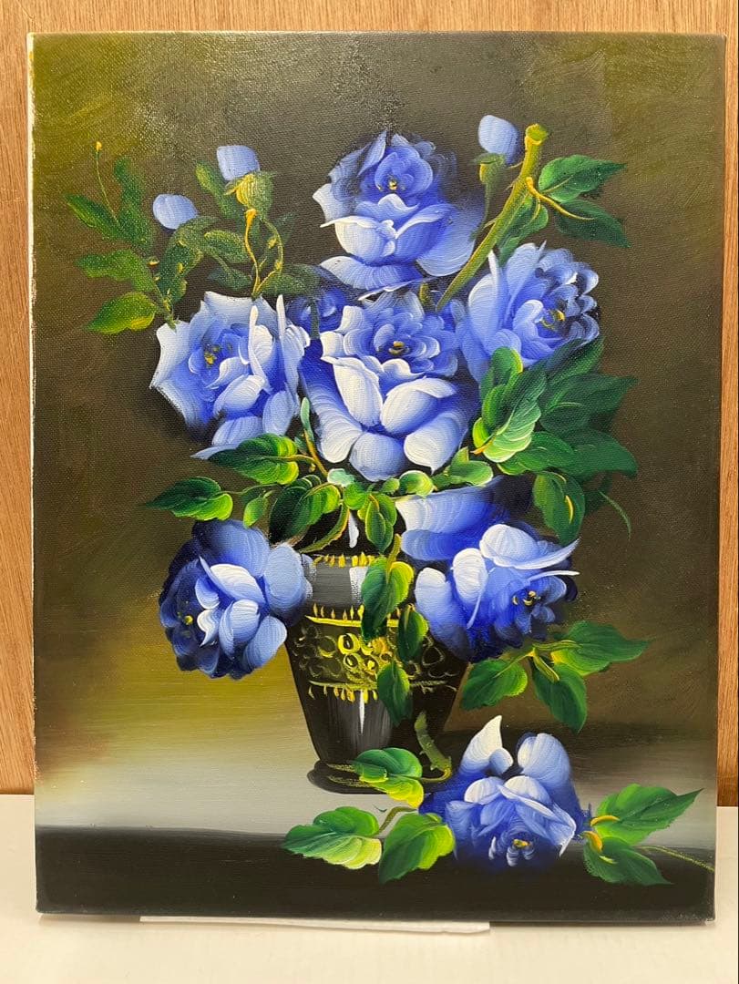 田代恵美 ( 油絵 F6 ) 表面 ガラス使用