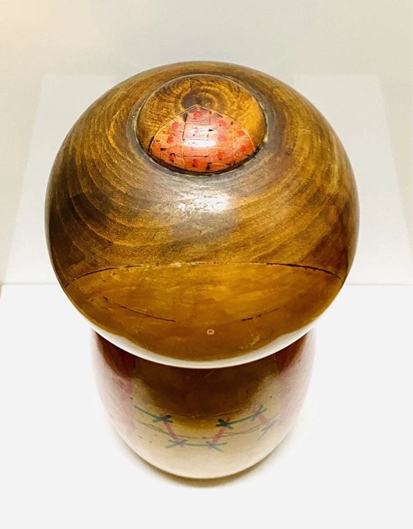 中古　こけし　人形　日本　木製　伝統　だんご　東亜　大　コレクション　G