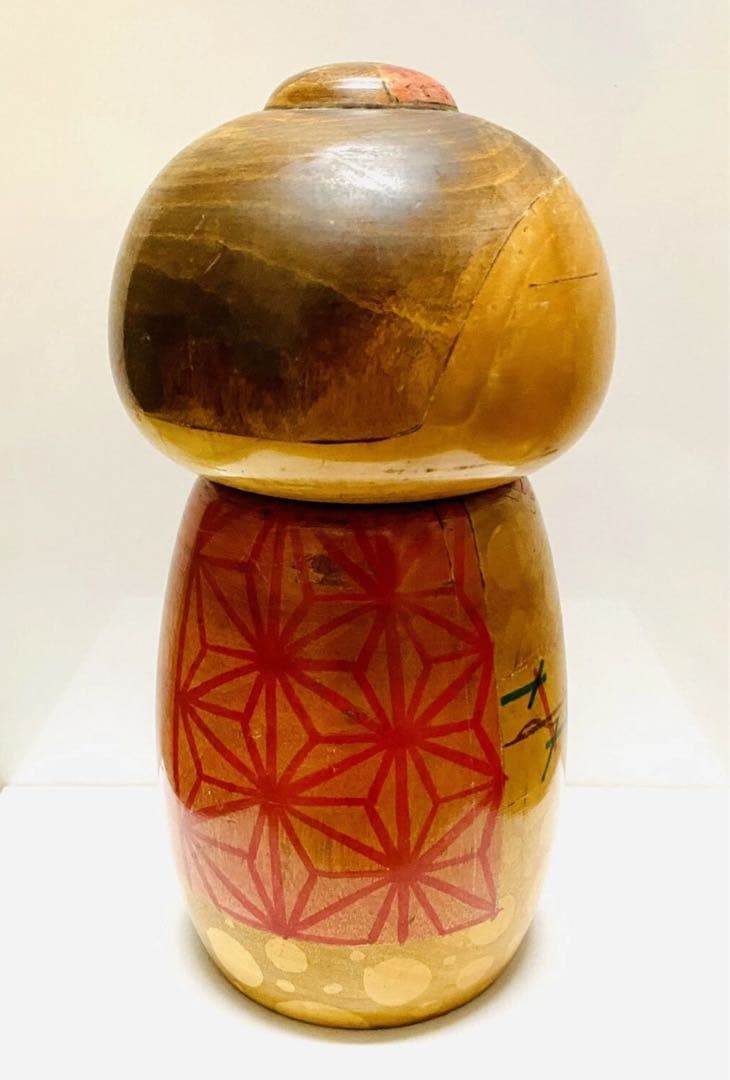 中古　こけし　人形　日本　木製　伝統　だんご　東亜　大　コレクション　G