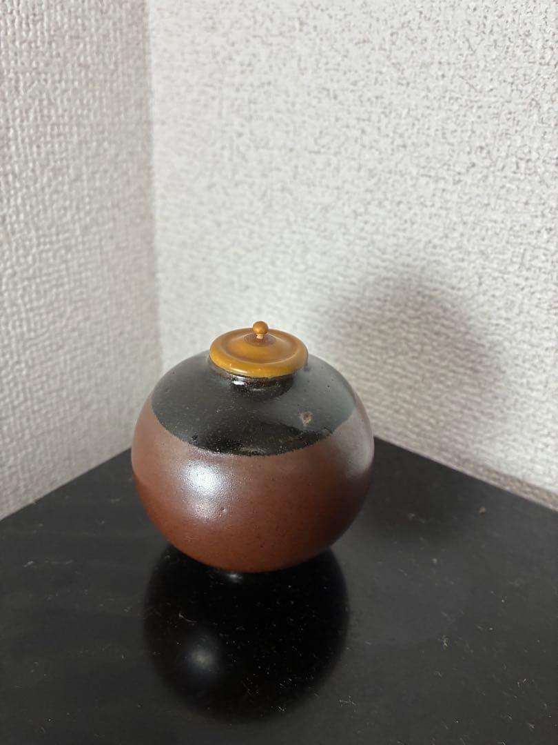 【佳香】三銀 岩城文琳茶入 前田香雪書付箱 仕覆 茶道具