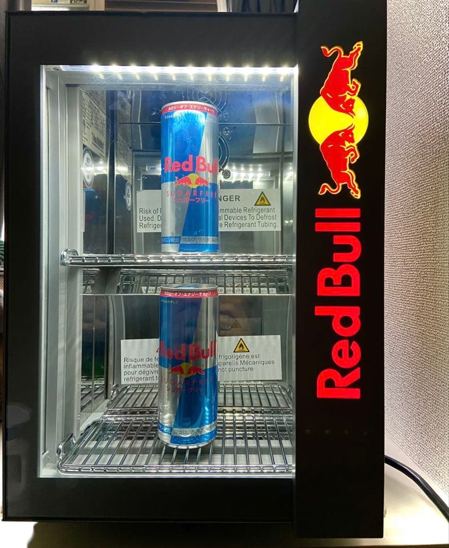 Red Bull 冷蔵庫 Cooler Basics Handbook付き