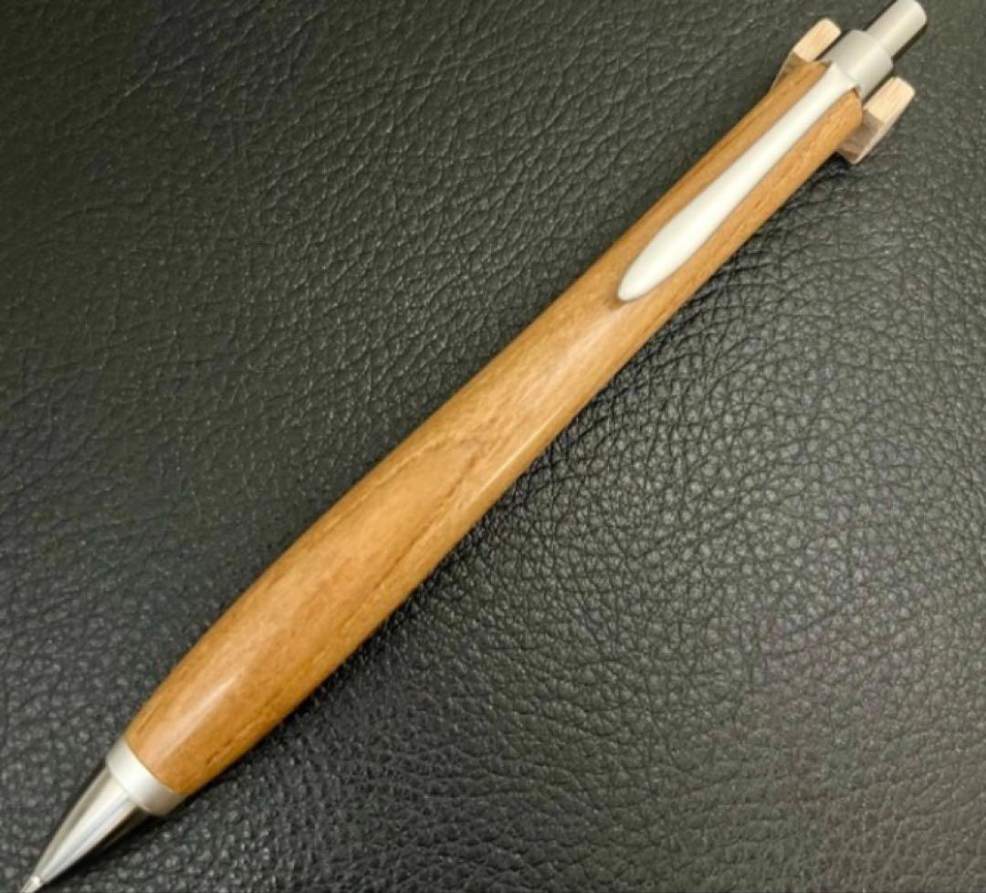 ウッドペンクラクトWoodpen Craft朱椿粋上溝桜シャープペンシル 0.5