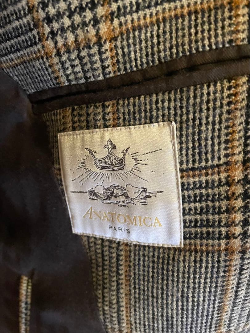 ANATOMICA シングルラグランコートⅣ 44