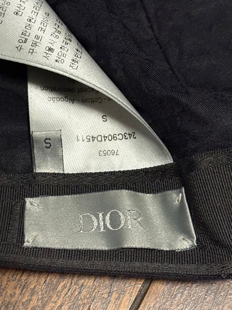 DIOR ERL コラボキャップ