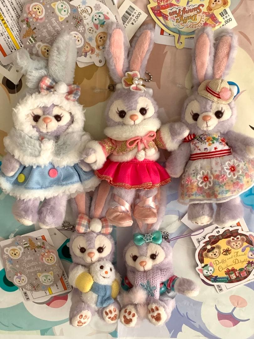 ステラルー　ぬいぐるみバッジ　まとめ売り　ウィンターホリデー　サニーファン