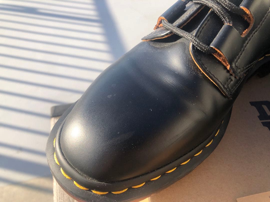 Dr.Martens ブラック ギリーシューズ 27cm