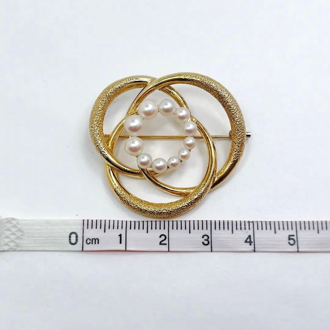 田崎真珠　TASAKI タサキ アコヤパール　ブローチ　コサージュ