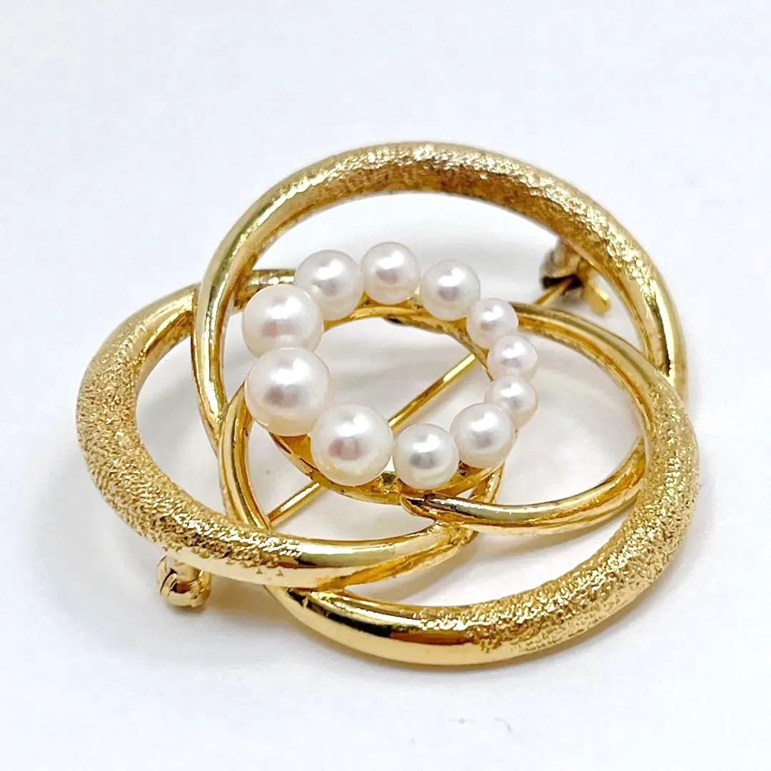 田崎真珠　TASAKI タサキ アコヤパール　ブローチ　コサージュ