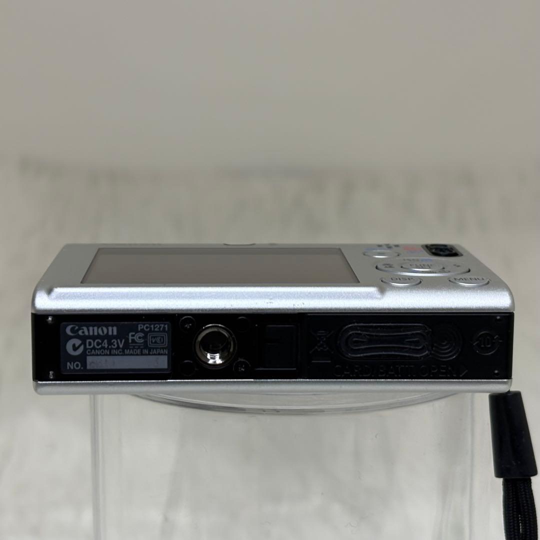 美品　Canon カメラ　IXY 20IS PC1271 充電器 コンデジ　可動