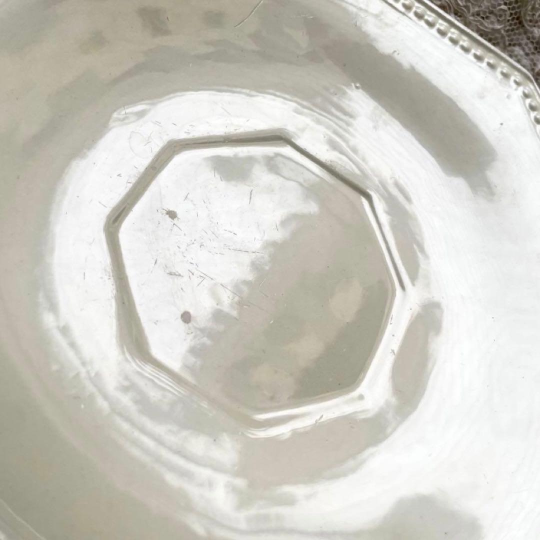 【希少】クレイユモントロー　オクトゴナルC&S カップ　フランスアンティーク