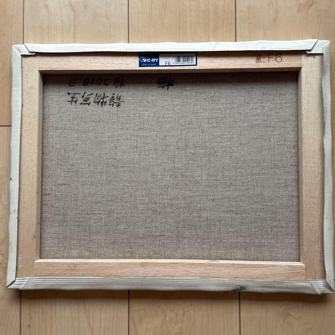 静物画 油彩画 果物とランプ