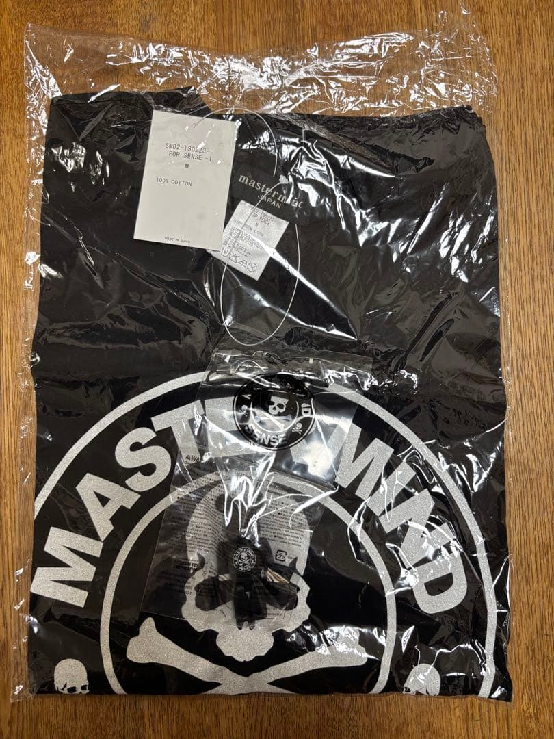 mastermind × SENSE ブラック Tシャツ　ベアブリック付き