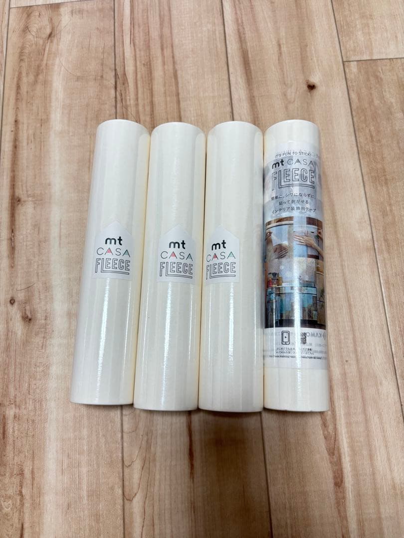 mt CASA FLEECE マスキングテープ 4ロールセット