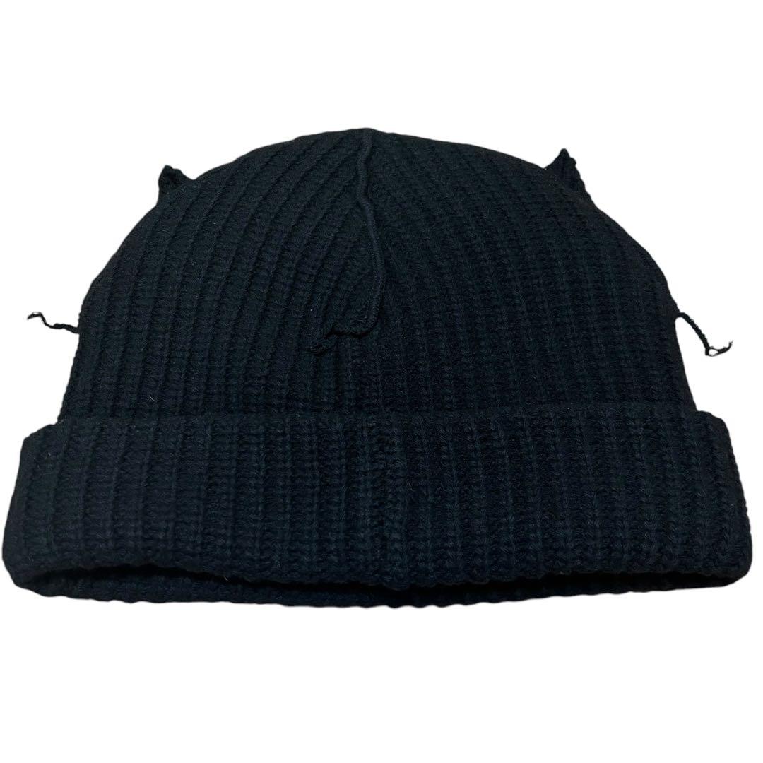 未使用CHARLES JEFFREY LOVERBOY 猫耳ニット帽