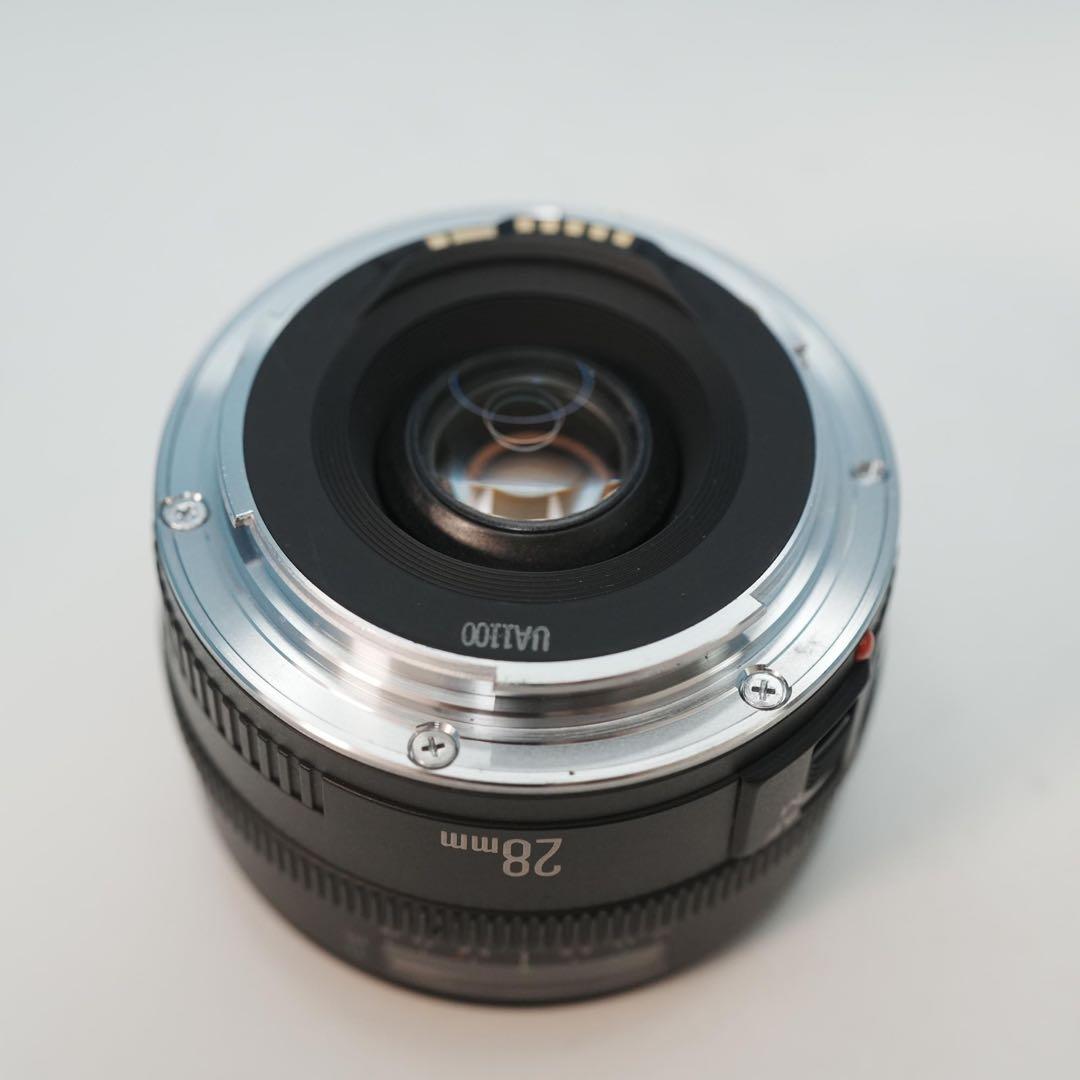 Canon純正 28mm F2.8 標準レンズ 極美品 a4246
