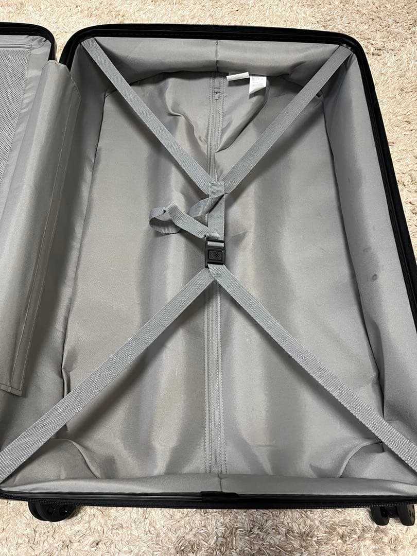 無印良品　キャリーケース 104L 大容量　大きい　ゴールドベージュ　海外　旅行