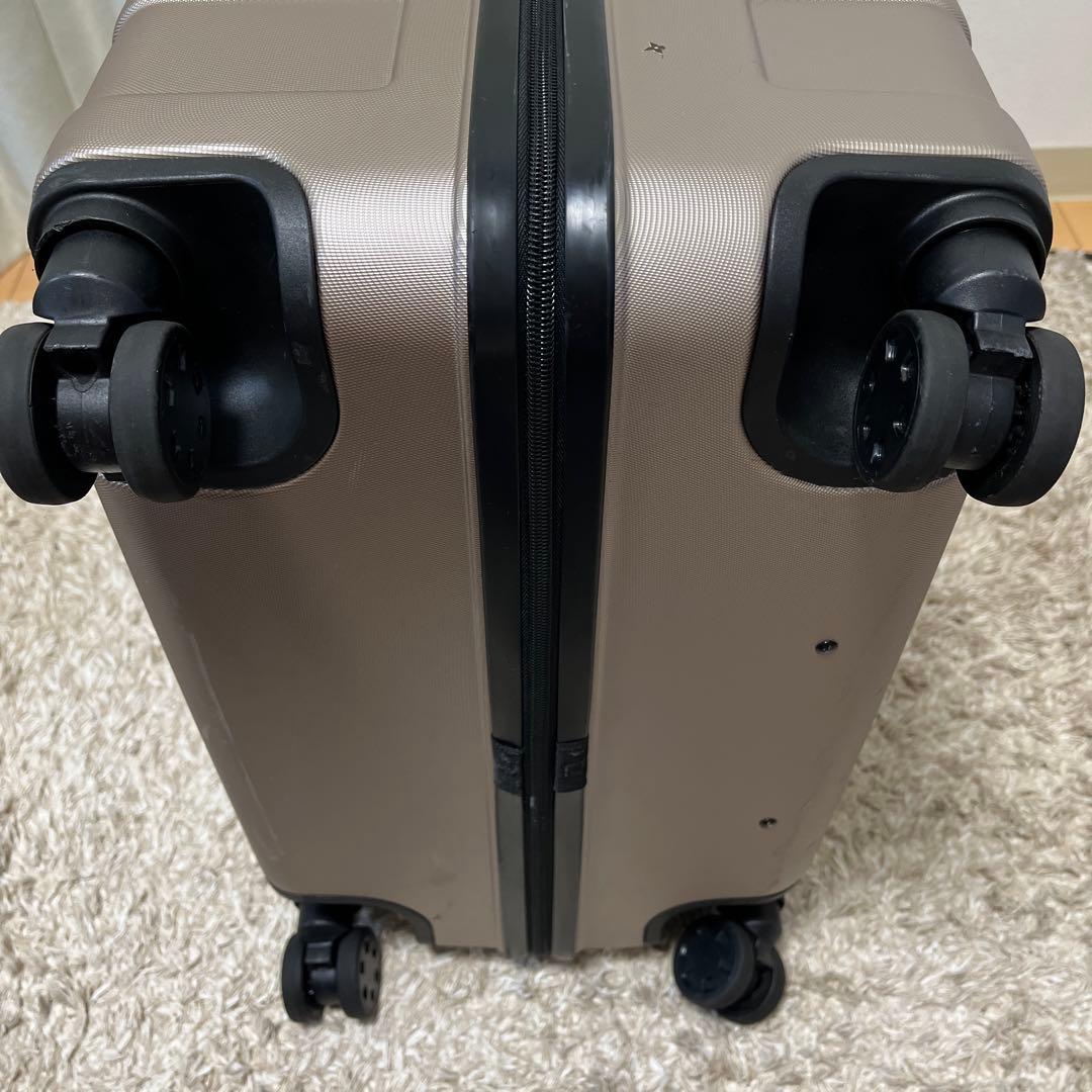 無印良品　キャリーケース 104L 大容量　大きい　ゴールドベージュ　海外　旅行