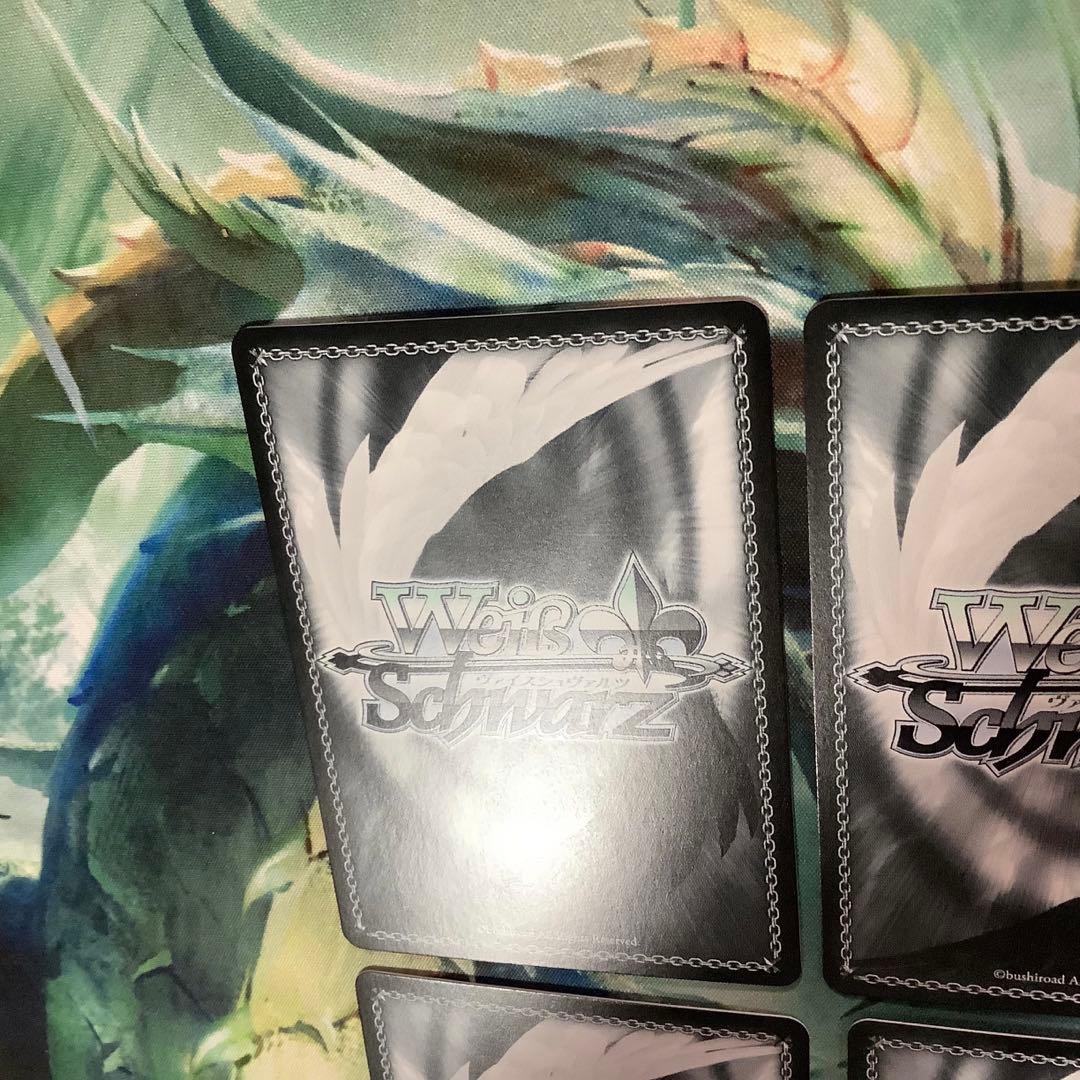 ヴァイスシュヴァルツ　力になりたい 七罪 SP サイン　4枚