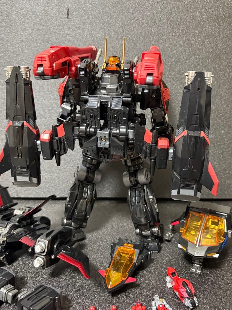 ダイアクロン　ダイアバトルス　コスモバトルス02 レッドライトニング　合体セット