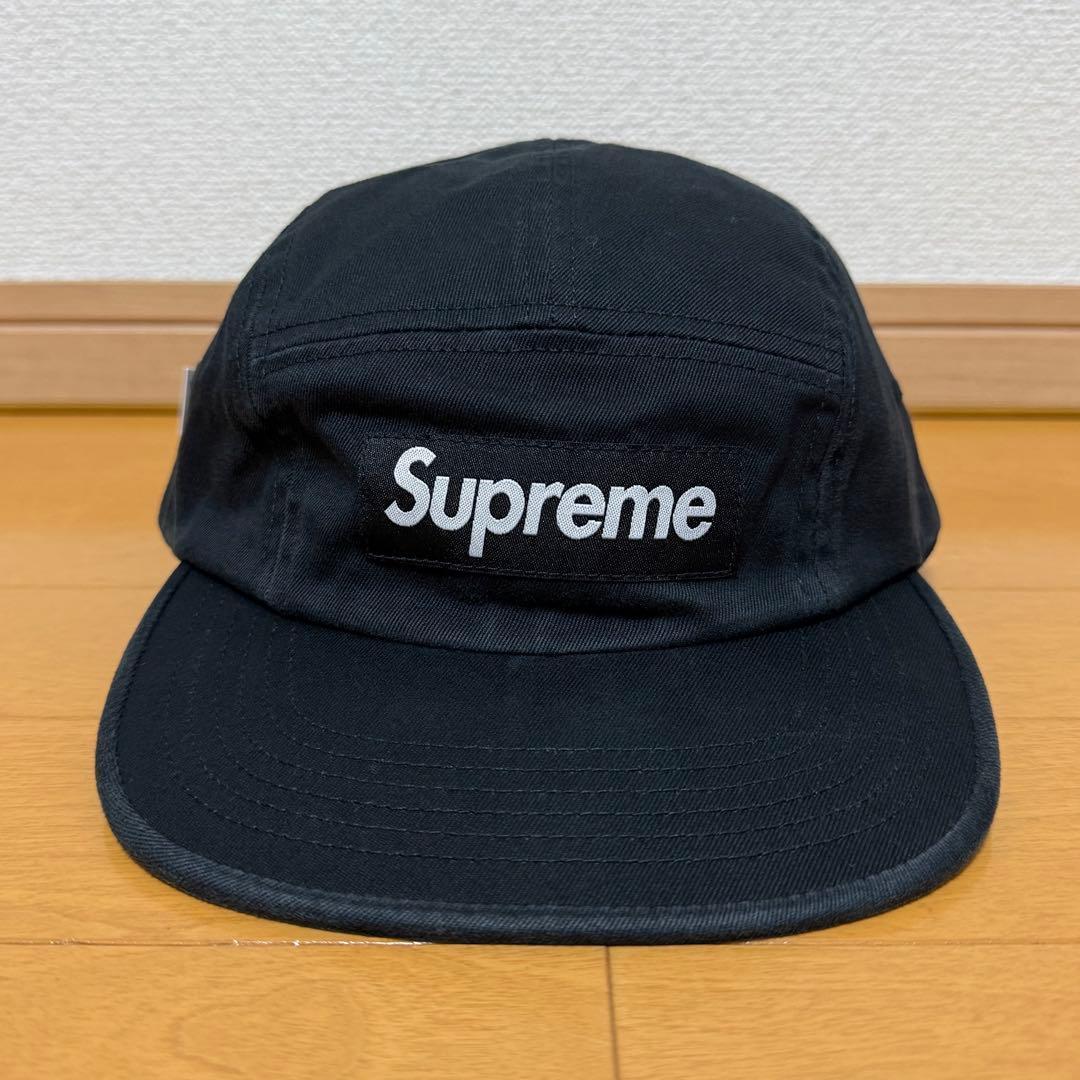 未使用 Supreme Washed Chino Twill Camp Cap