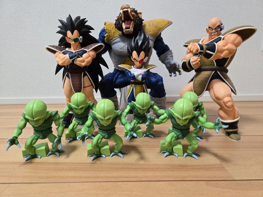 【売り切り】一番くじ　ベジータ　大猿ベジータ　ナッパ　ラディッツ　サイバイマン