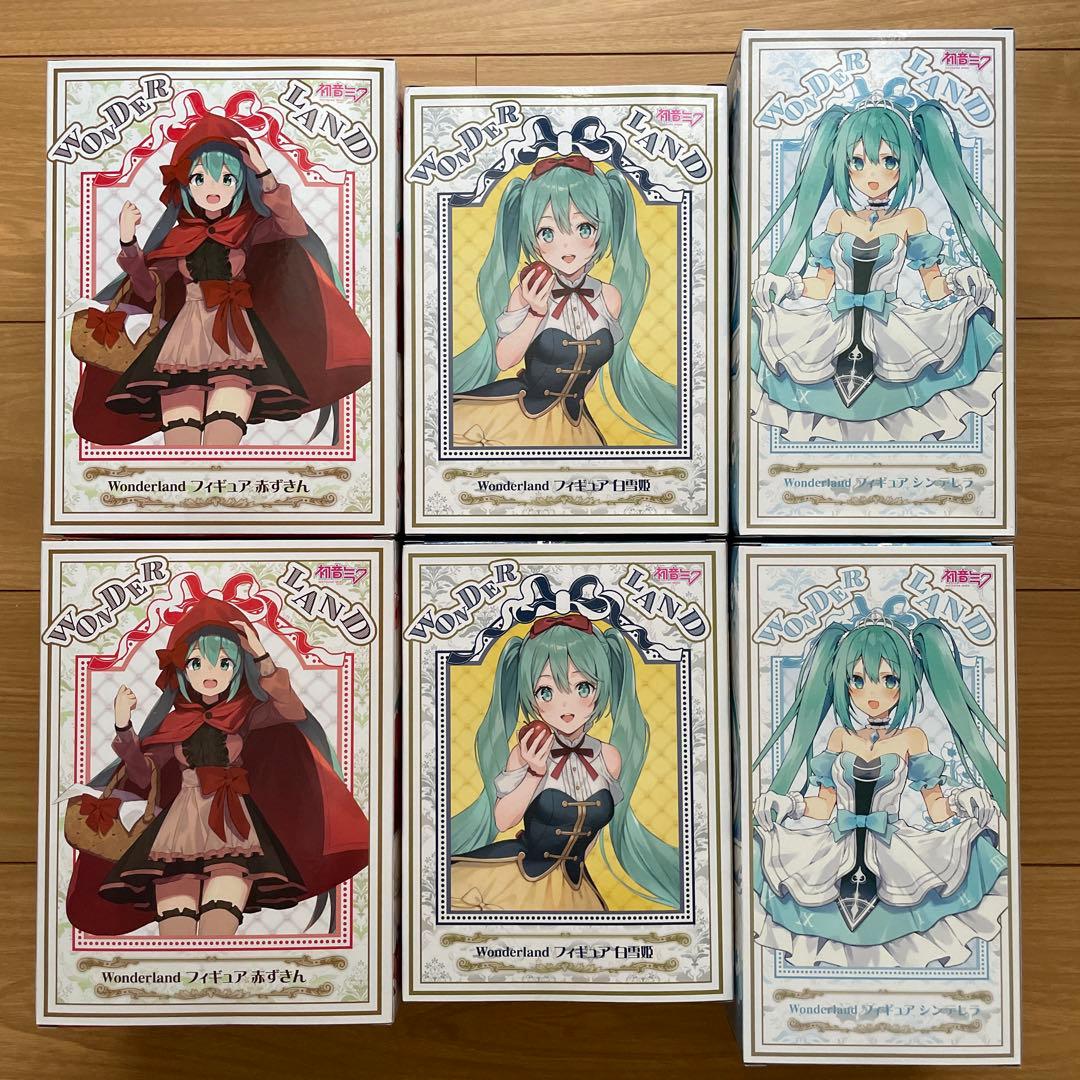 初音ミク　wonderland フィギュア　赤ずきん　プリンセス　ワンダーランド
