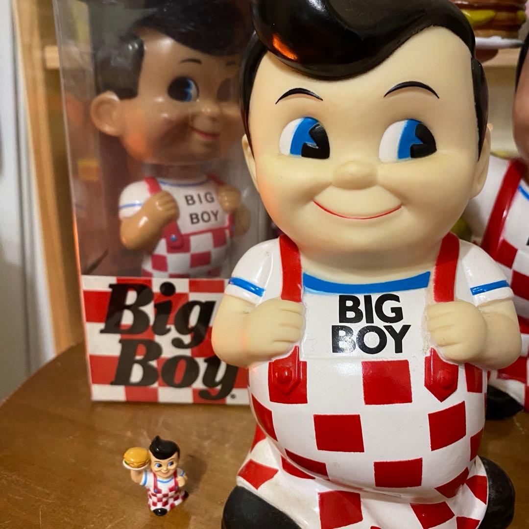 BIG BOY ビッグボーイ ボビングヘッド 貯金箱 フィギュア セット