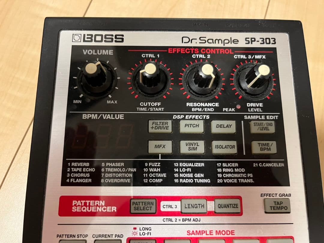 Roland/SP303 Dr.Sample（サンプラー兼エフェクター）