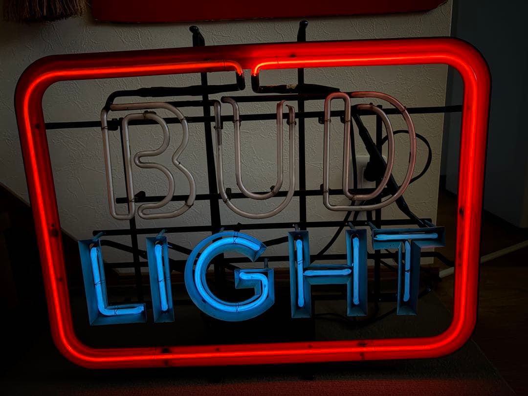 BUD LIGHT ビンテージ ネオンライト
