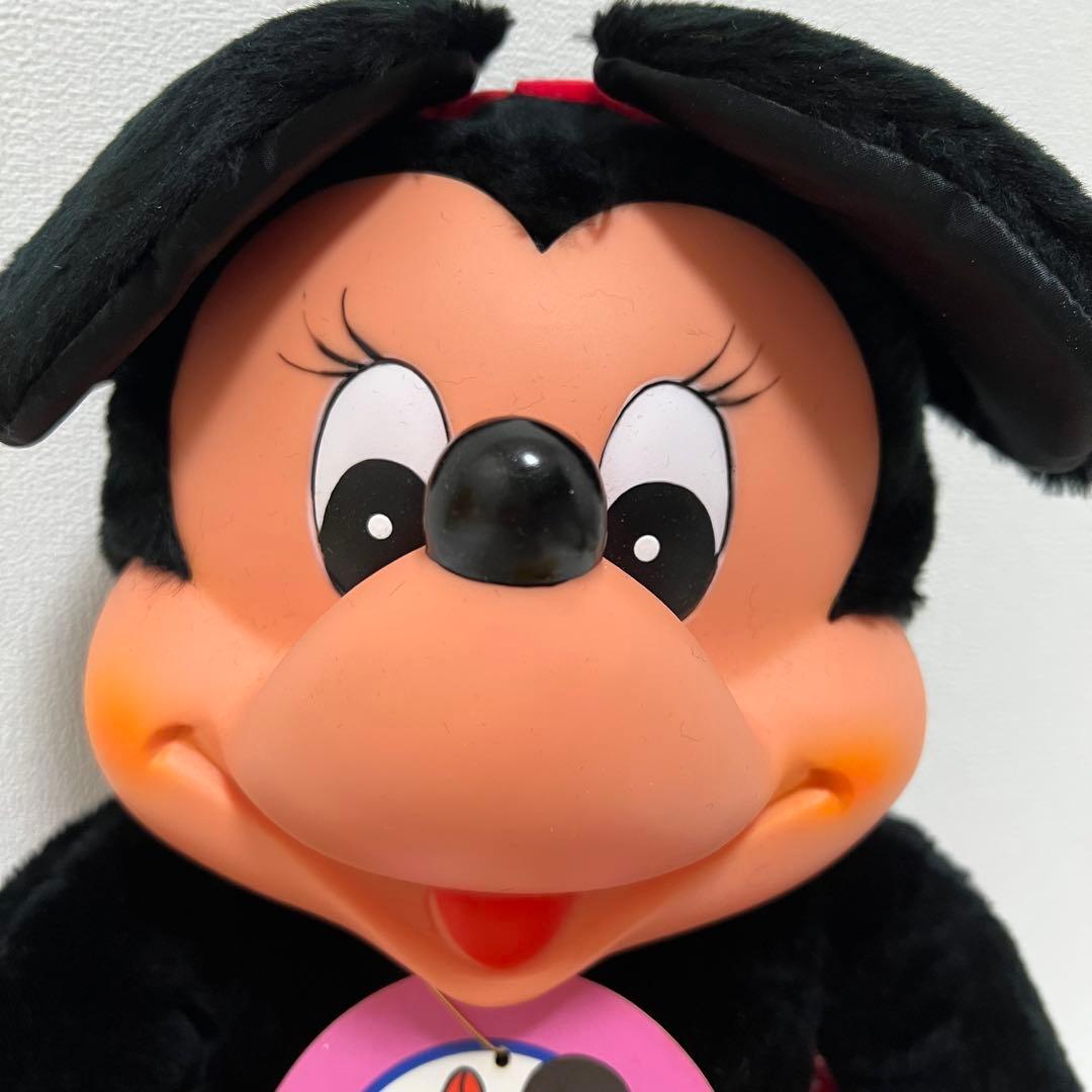 ミッキーマウス　ミニーマウス　ヤングエポック　ぬいぐるみ人形　レトロ　レア希少