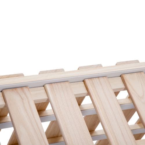 すのこベッド 折りたたみ 天然桐 四つ折り ベッドフレーム 木製 ダブル 4折桐