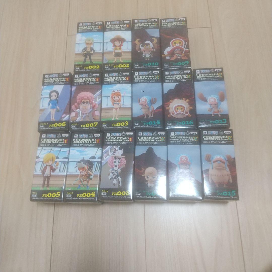 ワールドコレクタブルフィギュア　ワンピースfilm z