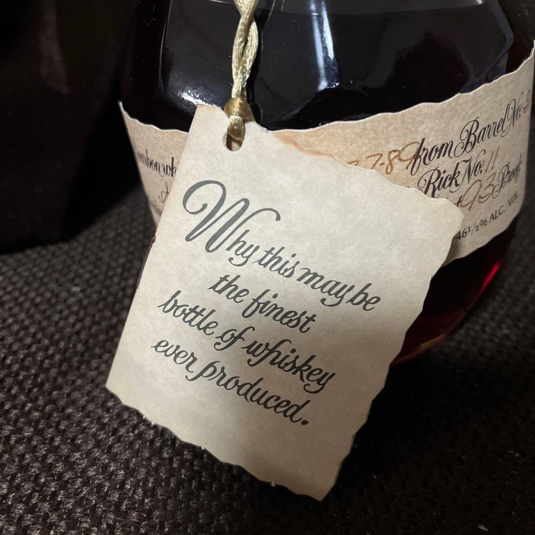 ブラントンBlanton1989年シングルバレル バーボンウイスキー　750ml