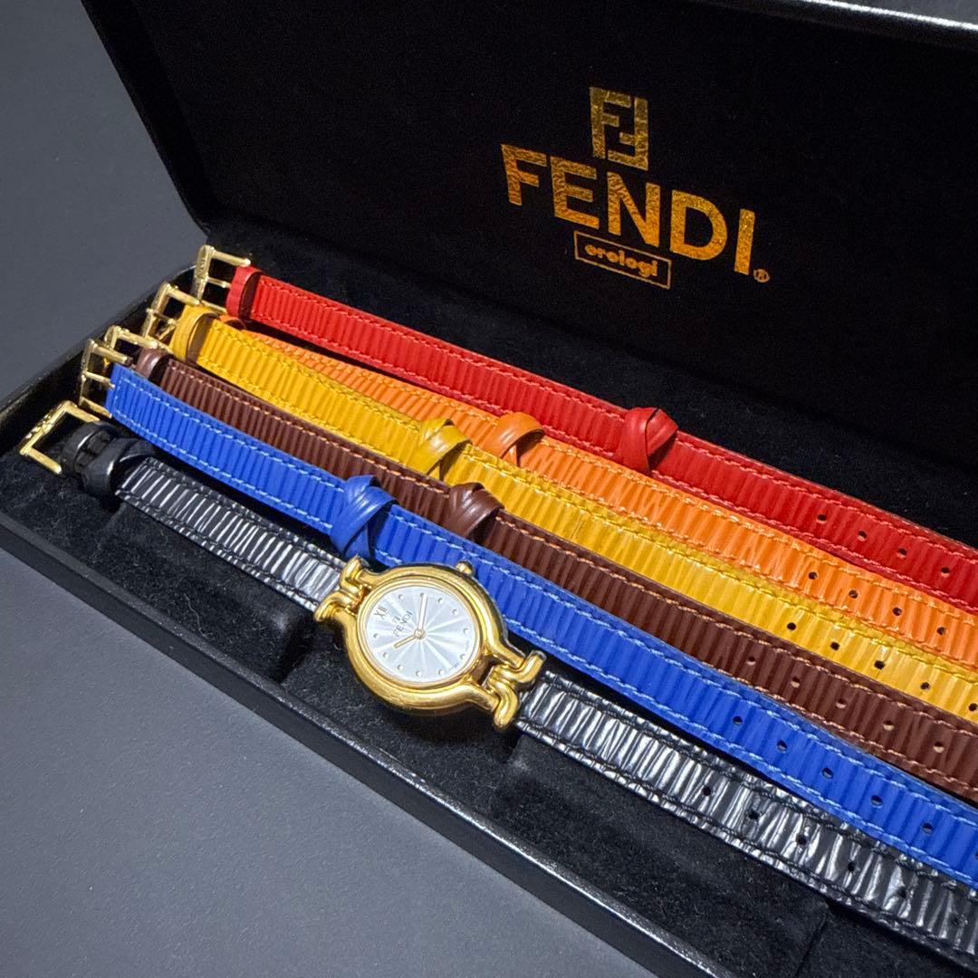 FENDI 640L チェンジベルト カメレオン 6本セット