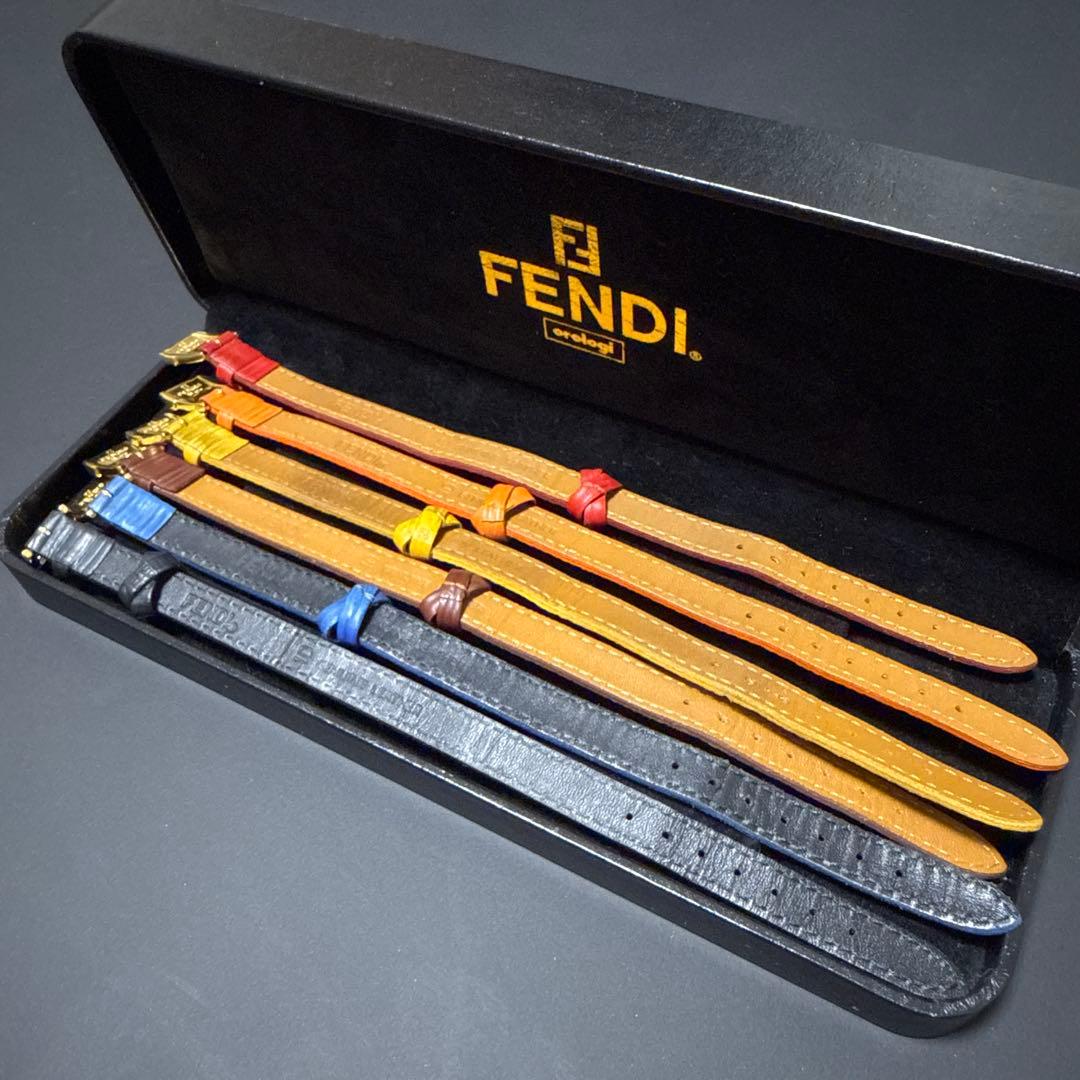 FENDI 640L チェンジベルト カメレオン 6本セット