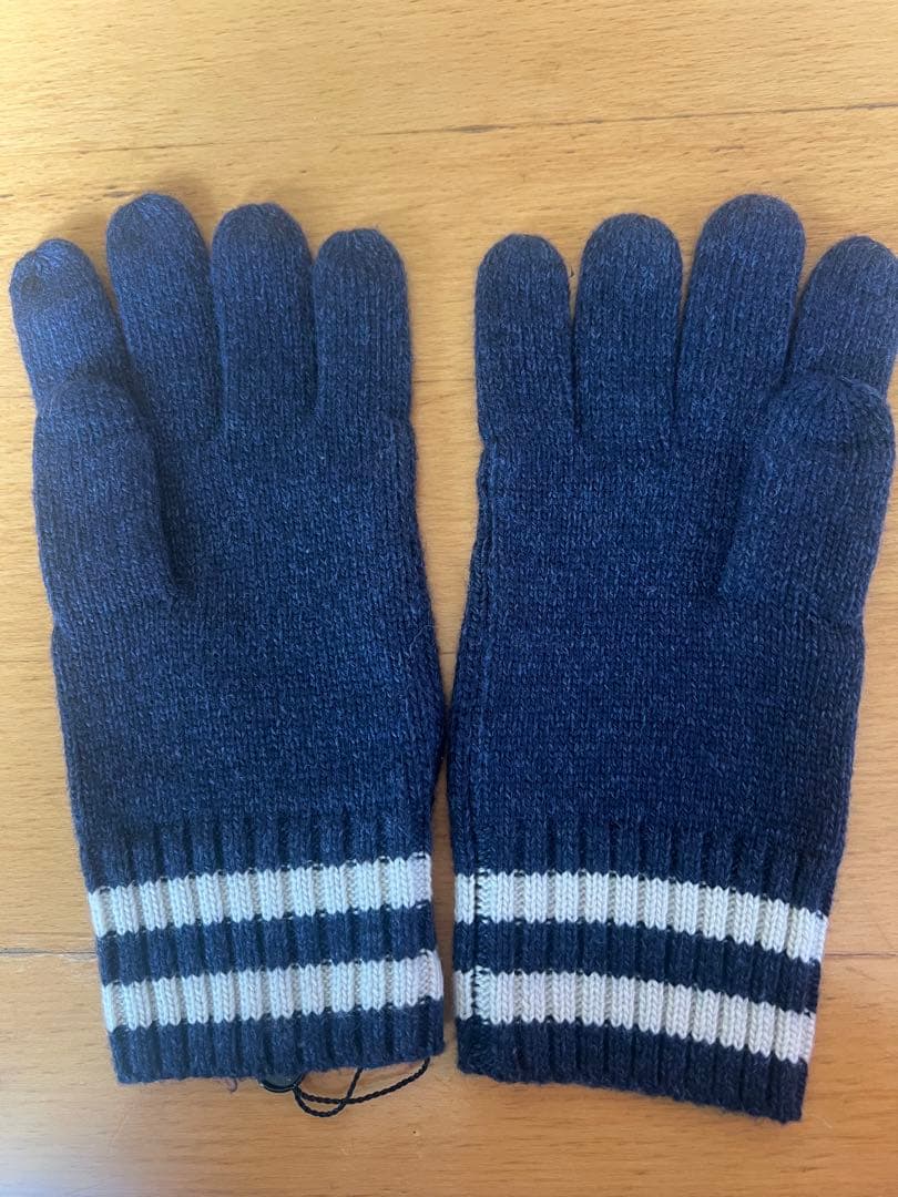 POLO RALPH LAUREN ネイビー手袋