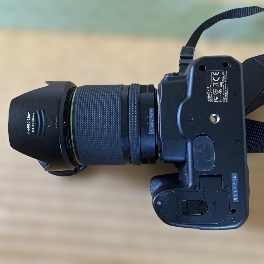 PENTAX デジタル一眼レフ 24-18mmレンズ付き