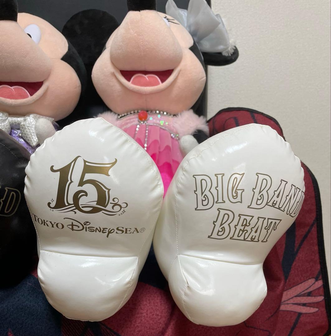 ミッキー　ビッグバンドビート　ぬいぐるみ