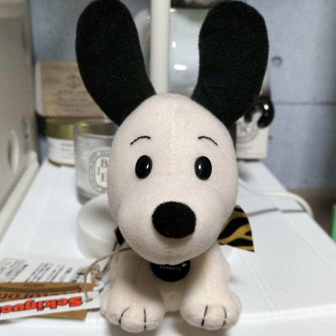 スヌーピーぬいぐるみ　レトロンズ 1950sヴィンテージ　トラ柄リボン 梅田限定