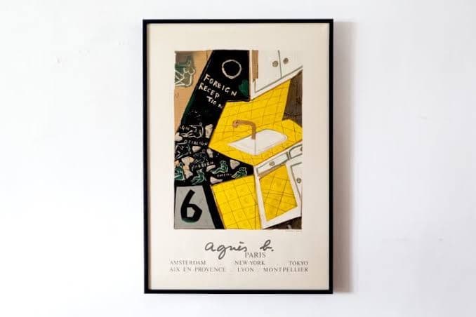 agnes b. ヴィンテージ ポスター