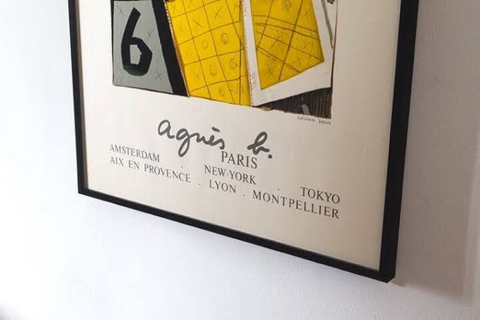 agnes b. ヴィンテージ ポスター