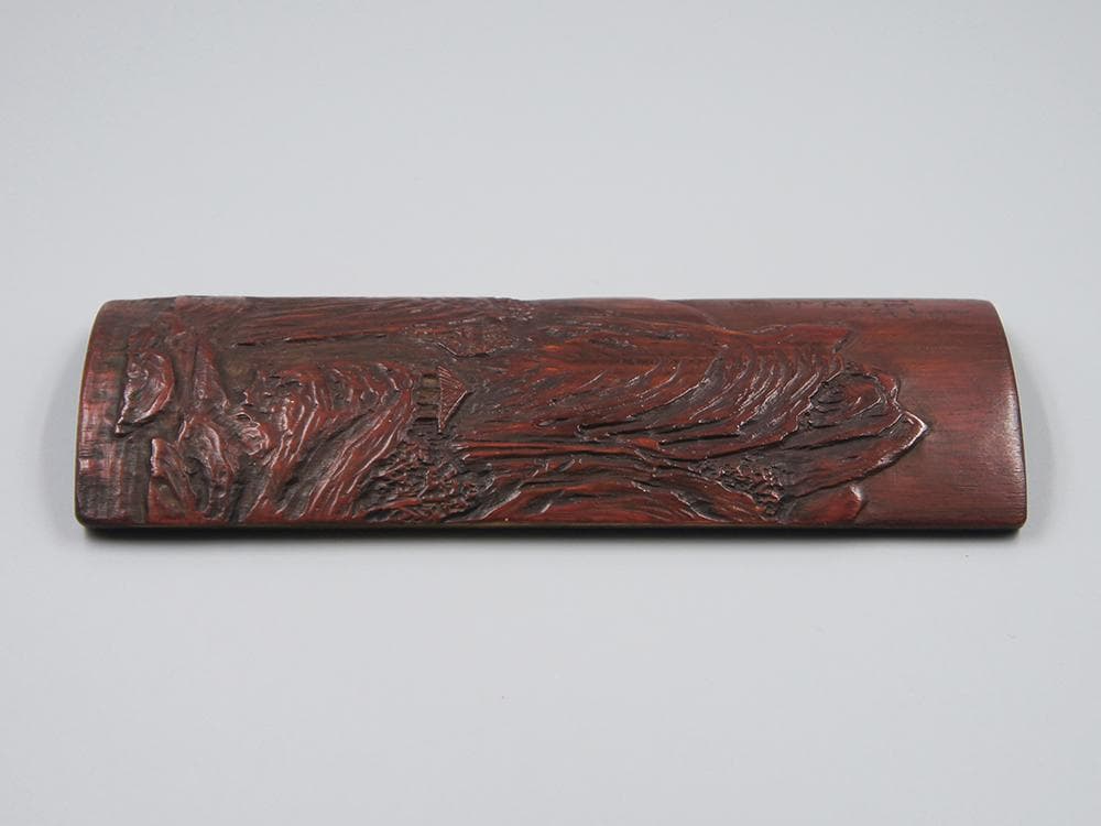 【紙】　★ 古紙 羊皮真金紙 ★　清朝期　三義公記 商標在銘　民俗雑項