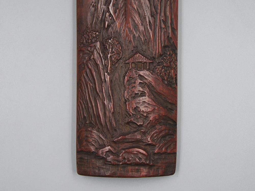 【紙】　★ 古紙 羊皮真金紙 ★　清朝期　三義公記 商標在銘　民俗雑項