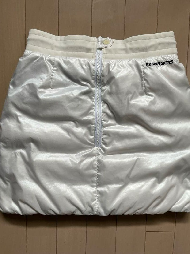 PEARLY GATES 迷彩ダウンスカート　00 リバーシブル