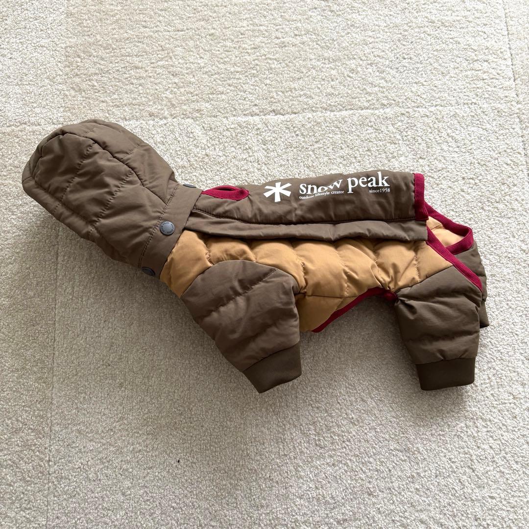 スノーピーク 犬用ダウン SP Dog Down Jacket S