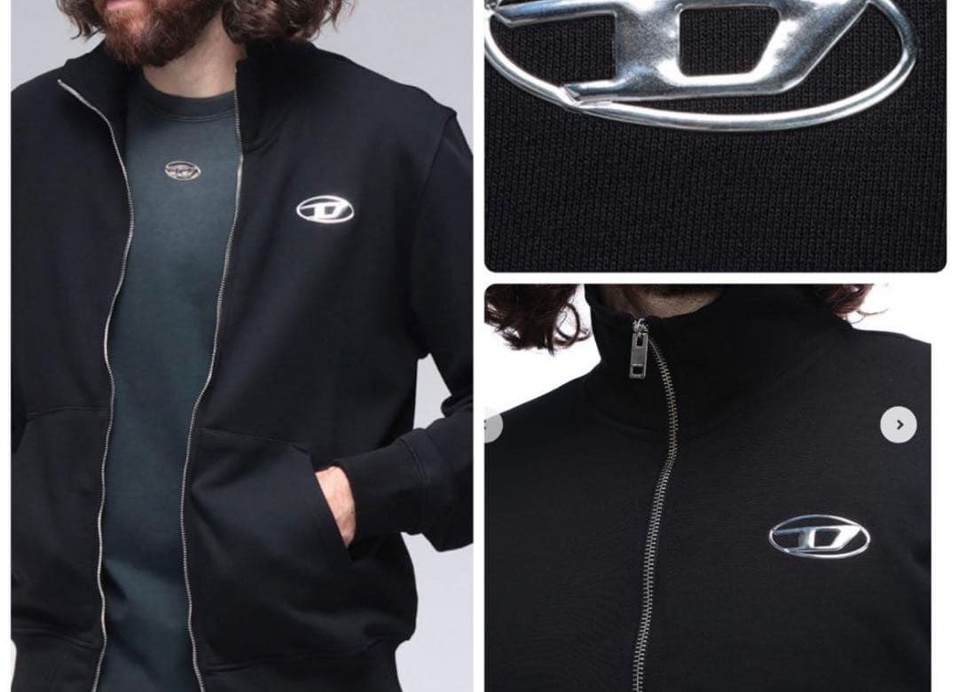 diesel zip jacket ディーゼル　トラックジャケット